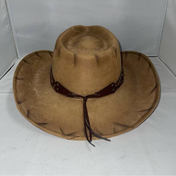 Brown Western Cowboy Hat - Picture 4 of 6